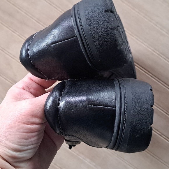 Clarks Collection Carleigh Leather Mary Jane Top Stitched Shoes Ultimate Comfort - Picture 8 of 10